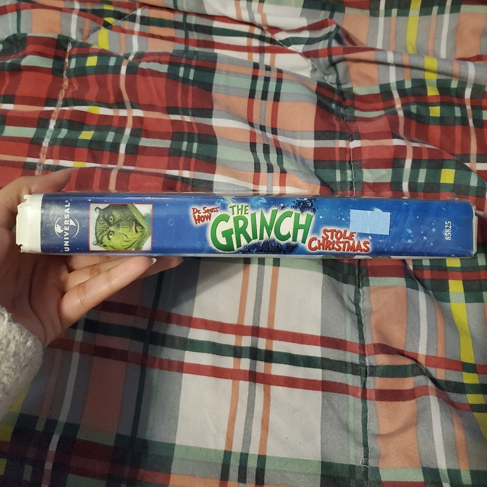 Free w/Purchase | Dr. Seuss' How The Grinch Stole Christmas VHS Tape - UNTESTED - Picture 6 of 10
